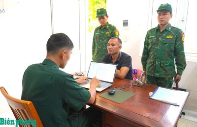 Đồn Biên phòng cửa khẩu Mỹ Quý Tây bắt giữ đối tượng có quyết định truy tìm