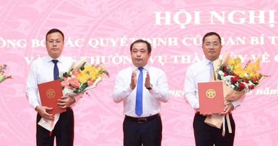 Điều động, bổ nhiệm nhiều cán bộ chủ chốt ở Hà Nội và 3 tỉnh