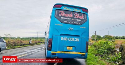 2 người tử vong sau va chạm với xe khách