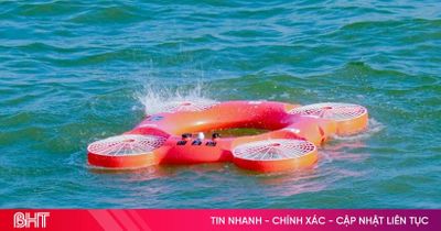 Ứng cứu khẩn cấp nhờ máy bay không người lái cứu nạn, cứu hộ dưới nước