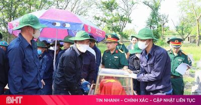 Hà Tĩnh khởi động 'Chiến dịch 500 ngày đêm tìm kiếm, quy tập và xác định danh tính hài cốt liệt sĩ'
