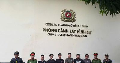 Cảnh sát hình sự Thành phố Hồ Chí Minh truy xét 48 giờ, bắt trọn băng cướp tiệm vàng
