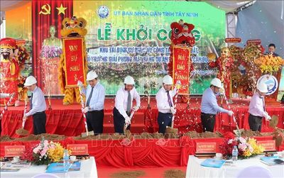 Khởi công khu tái định cư phục vụ tuyến đường kết nối Tây Ninh - TP Hồ Chí Minh - Đồng Tháp
