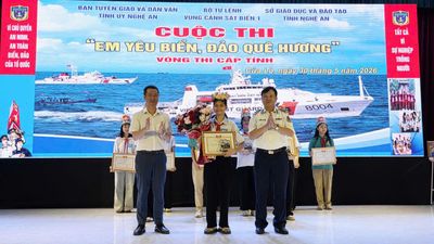 100 học sinh xuất sắc tham gia vòng chung kết Cuộc thi 'Em yêu biển, đảo quê hương' tại Nghệ An