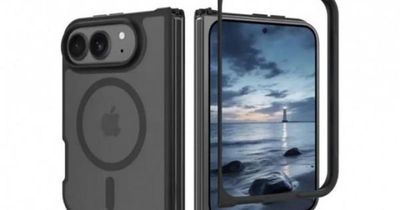 Rò rỉ ốp lưng hé lộ thiết kế iPhone màn hình gập