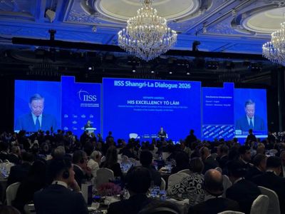 Đối thoại Shangri-La 2026 khai mạc tại Singapore, tập trung các thách thức an ninh khu vực