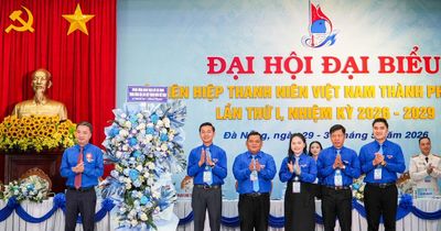 Khai mạc phiên chính thức Đại hội đại biểu Hội Liên hiệp Thanh niên Việt Nam thành phố Đà Nẵng lần thứ I, nhiệm kỳ 2026 - 2029