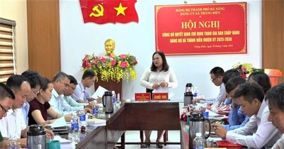Xã Thăng Điền bàn phương án sắp xếp thôn, tổ dân phố