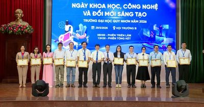 Trường Đại học Quy Nhơn tổ chức 'Ngày Khoa học, công nghệ và đổi mới sáng tạo năm 2026'