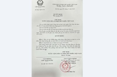 Tỉnh Khánh Hòa có 316 phạm nhân được đặc xá