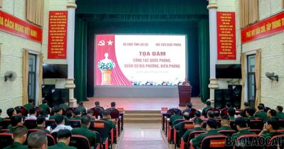 Bộ CHQS tỉnh: Tọa đàm công tác quốc phòng, quân sự địa phương, biên phòng