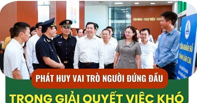 Phát huy vai trò người đứng đầu trong giải quyết việc khó