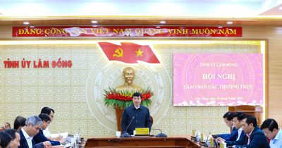 Thường trực Tỉnh ủy Lâm Đồng yêu cầu quyết liệt xử lý các 'điểm nghẽn'