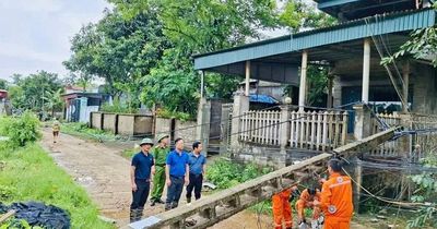 Trạm Thản khẩn trương khắc phục thiệt hại do mưa dông