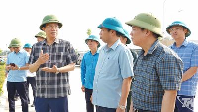 Lãnh đạo tỉnh kiểm tra tiến độ các cụm công nghiệp tại xã Kha Sơn