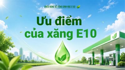Ưu điểm của xăng E10