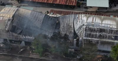 Gia Lai: Cháy lớn tại kho chứa xe điện du lịch ở Quy Nhơn, nhiều tiếng nổ lớn