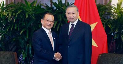 Tổng Bí thư, Chủ tịch nước Tô Lâm hội kiến Chủ tịch Quốc hội Singapore Seah Kian Peng