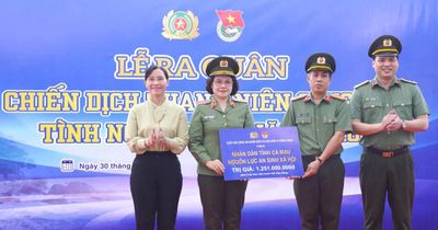 Tuổi trẻ CAND ra quân Chiến dịch tình nguyện hè 2026 tại Cà Mau