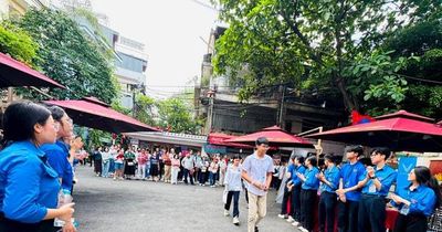 Phường Kim Liên tạo điều kiện tốt nhất cho thí sinh dự thi vào lớp 10