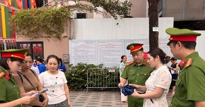 Công an Hà Nội đảm bảo an toàn ngày đầu kỳ thi vào lớp 10