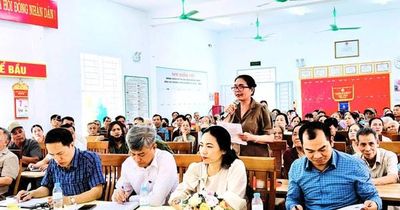 Cử tri Nam Phù quan tâm đặc biệt đến dự án Trục Đại lộ cảnh quan sông Hồng