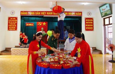 Trường Sa rộn ràng chuẩn bị Tết Thiếu nhi