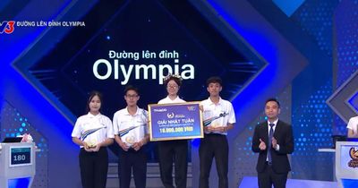 Nữ sinh THPT Vinschool lội ngược dòng ngoạn mục, thắng vòng thi Tuần Olympia 26