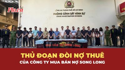 Bóc trần thủ đoạn đòi nợ thuê của công ty Mua bán nợ Song Long