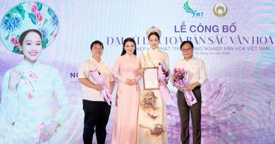Hoa hậu Biển đảo Việt Nam 2025 Nguyễn Thị Mỹ Linh làm Đại sứ lan tỏa bản sắc văn hóa Việt