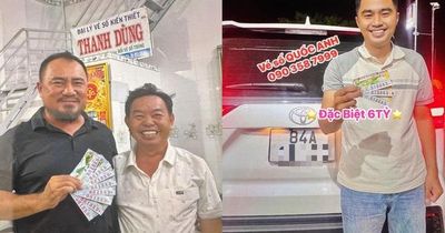 Nhiều người ở TPHCM, Tây Ninh, An Giang, Vĩnh Long trúng độc đắc xổ số miền Nam