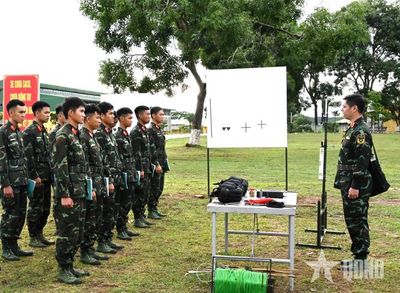 Hiệu quả thiết bị bảng hiệu chỉnh cơ động trên xe tăng