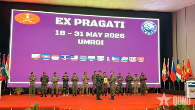 Việt Nam kết thúc thành công tham gia Diễn tập đa phương PRAGATI-I tại Ấn Độ