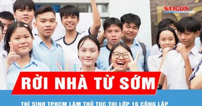 TPHCM: Hơn 151.000 thí sinh làm thủ tục dự thi lớp 10 công lập
