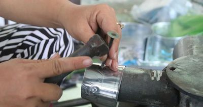 Độc đáo nghề chạm bạc của đồng bào Chăm ở Khánh Hòa