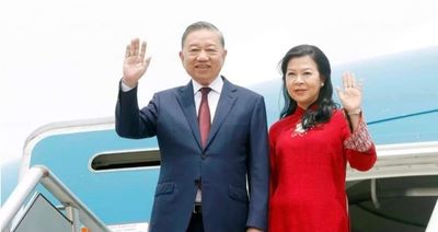 Tổng Bí thư, Chủ tịch nước Tô Lâm và Phu nhân bắt đầu chuyến thăm Philippines