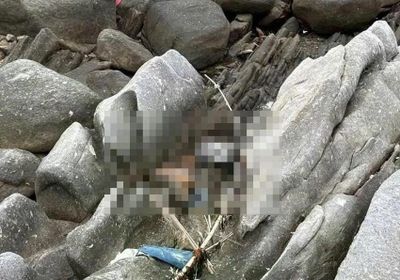 Thi thể trơ xương được phát hiện ở gành đá ven biển Khánh Hòa