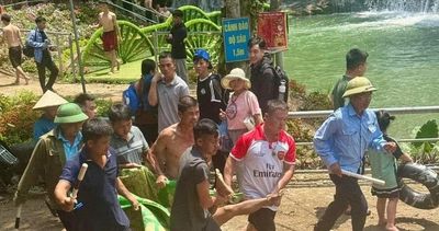Người đàn ông tử vong khi nhảy Thác Trăng