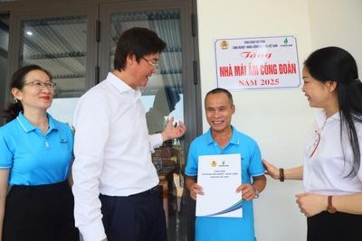 Công đoàn Petrovietnam trao 'Mái ấm Công đoàn', lan tỏa tinh thần sẻ chia đến người lao động tại miền Trung