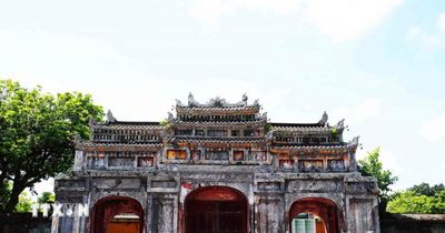 Cung Diên Thọ - nơi tập hợp điển hình các phong cách kiến trúc thời Nguyễn