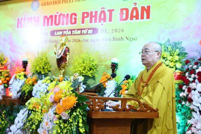 Trung ương Giáo hội Phật giáo Việt Nam trang trọng kính mừng Đại lễ Phật đản