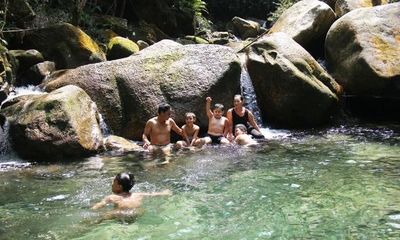 Trải nghiệm thác Ba Tia