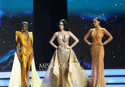 Hương Giang vuột ngôi hoa hậu Miss Grand All Stars sau màn thi ứng xử