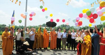 Đông đảo tăng ni, phật tử dự Đại lễ Phật đản Phật lịch 2570 tại chùa Tùng Lâm Ngọc Am