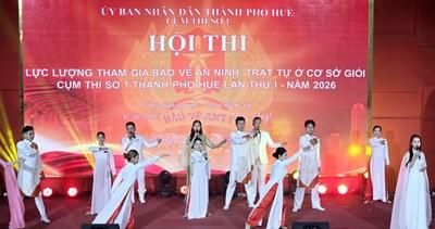Khai mạc Hội thi lực lượng tham gia bảo vệ an ninh trật tự cơ sở giỏi Cụm số 1