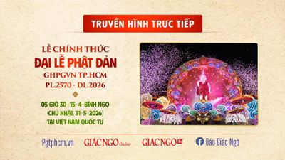 Lễ chính thức Đại lễ Phật đản Phật lịch 2570 tại Việt Nam Quốc Tự - TP.HCM