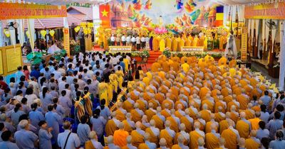 Đồng Tháp: Ban Trị sự GHPGVN tỉnh trang nghiêm Đại lễ Phật đản Phật lịch 2570 tại trụ sở chùa Hòa Long