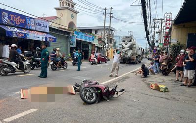 TP.HCM: Xe bồn va chạm xe máy, người phụ nữ tử vong tại chỗ