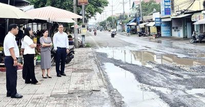 Yêu cầu nhà thầu xử lý dứt điểm tình trạng hư hỏng một số tuyến đường ở Long Thành