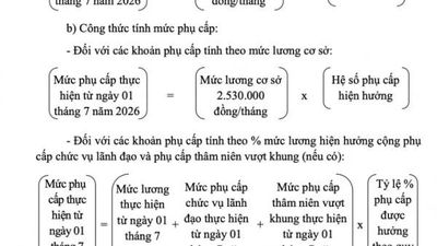 Từ 1/7, áp dụng mức lương cơ sở 2,53 triệu đồng/tháng để tính lương và phụ cấp
